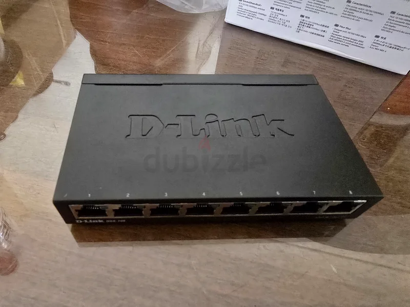 مفتاح سطح مكتب جيجابت 8 منافذ من D-Link63253965616002113