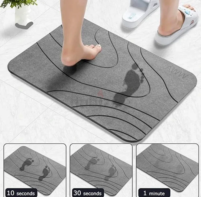 Stylish Non-Slip Bath Mat - Modern Elegance for Your Home63216838206849111