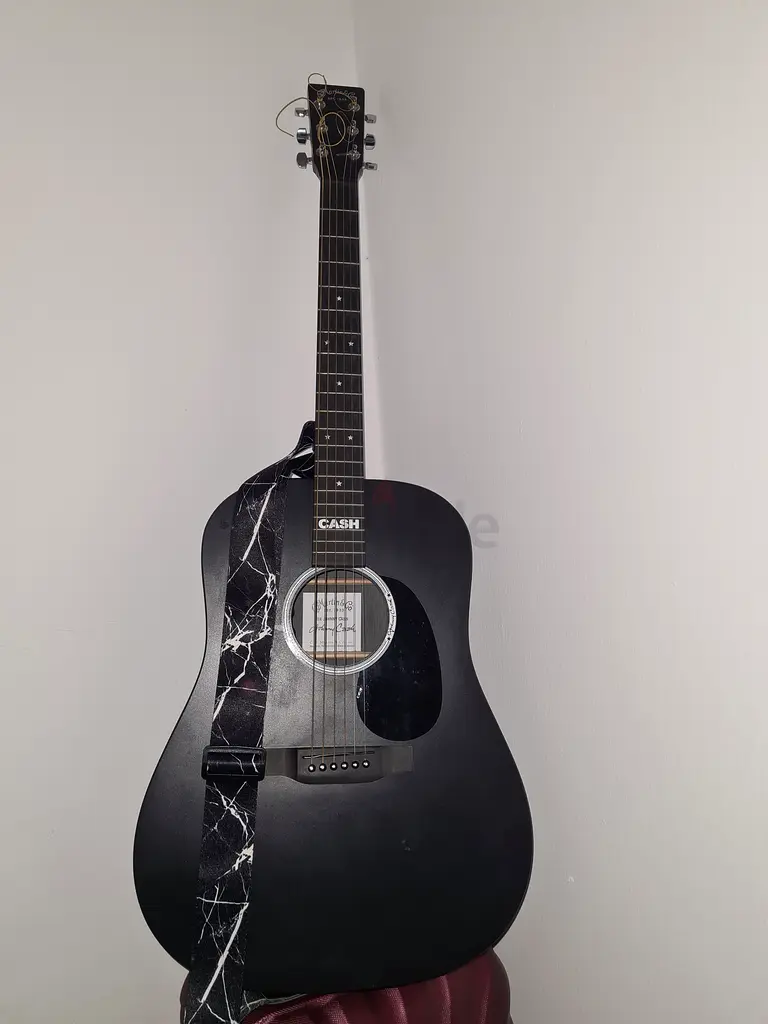 Semi-acoustic Martin guitar