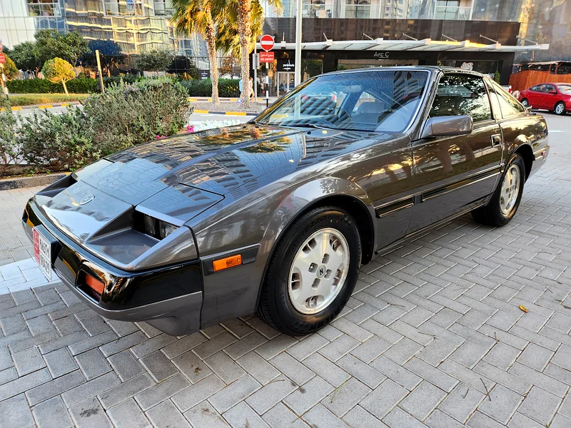 نيسان 300ZX كلاسيكية من عام 1985 (Z31) بحالة ممتازة تصلح للجمع، باللون الرمادي مع 74,000 كم فقط63148648051459111