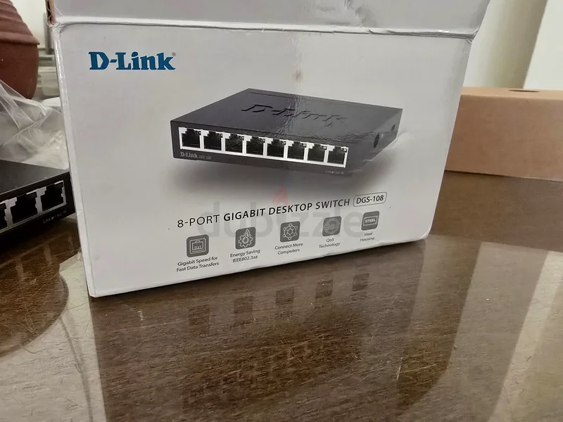 D-Link 8-Port Gigabit Desktop Switch632539656160021129