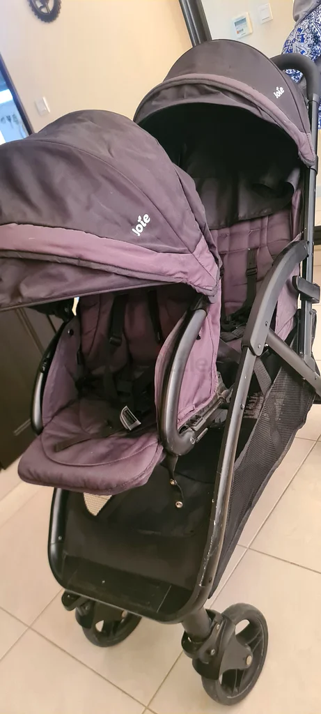 عربة أطفال مزدوجة أنيقة من جويا لطفلك الصغير63206385461250111