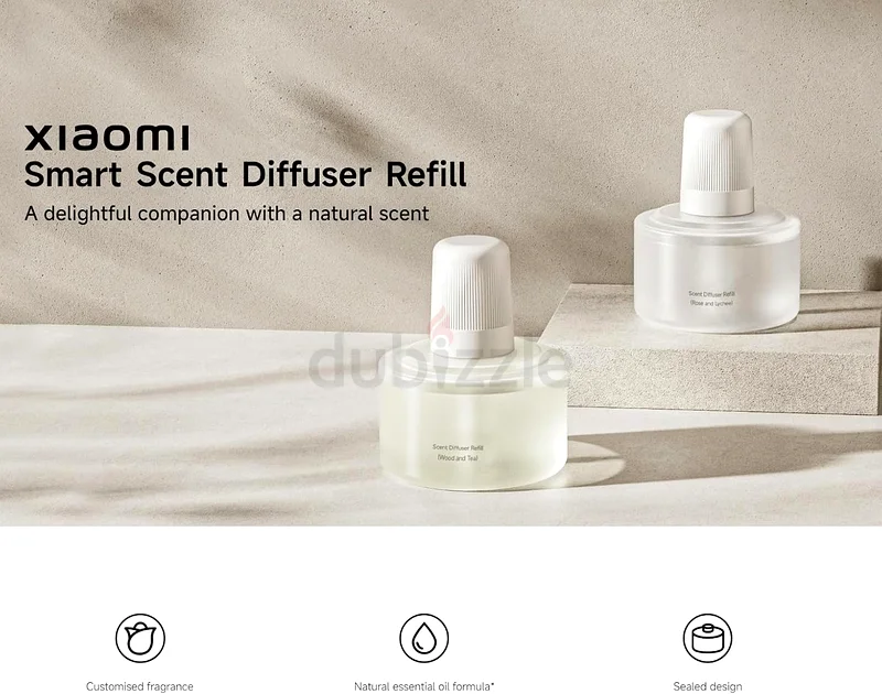 Xiaomi Smart Scent Diffuser Refill, Wood and Tea Fragrance, 135 ml63221347753217111