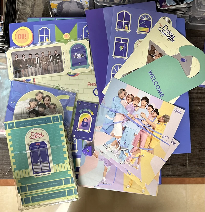 Kpop Bts Bangtan Festa D-Day Calendar Celebration Of The 8Th Anniversary kpop63224333480065112
