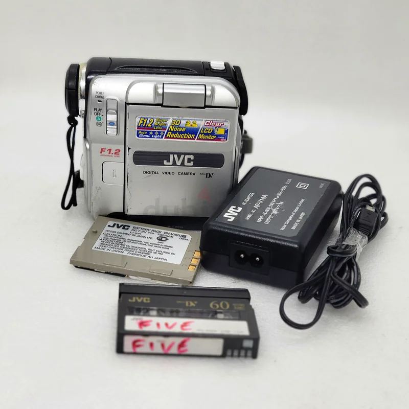 جهاز تصوير JVC PAL MiniDV تم اختباره، شحن مجاني63172219267970112