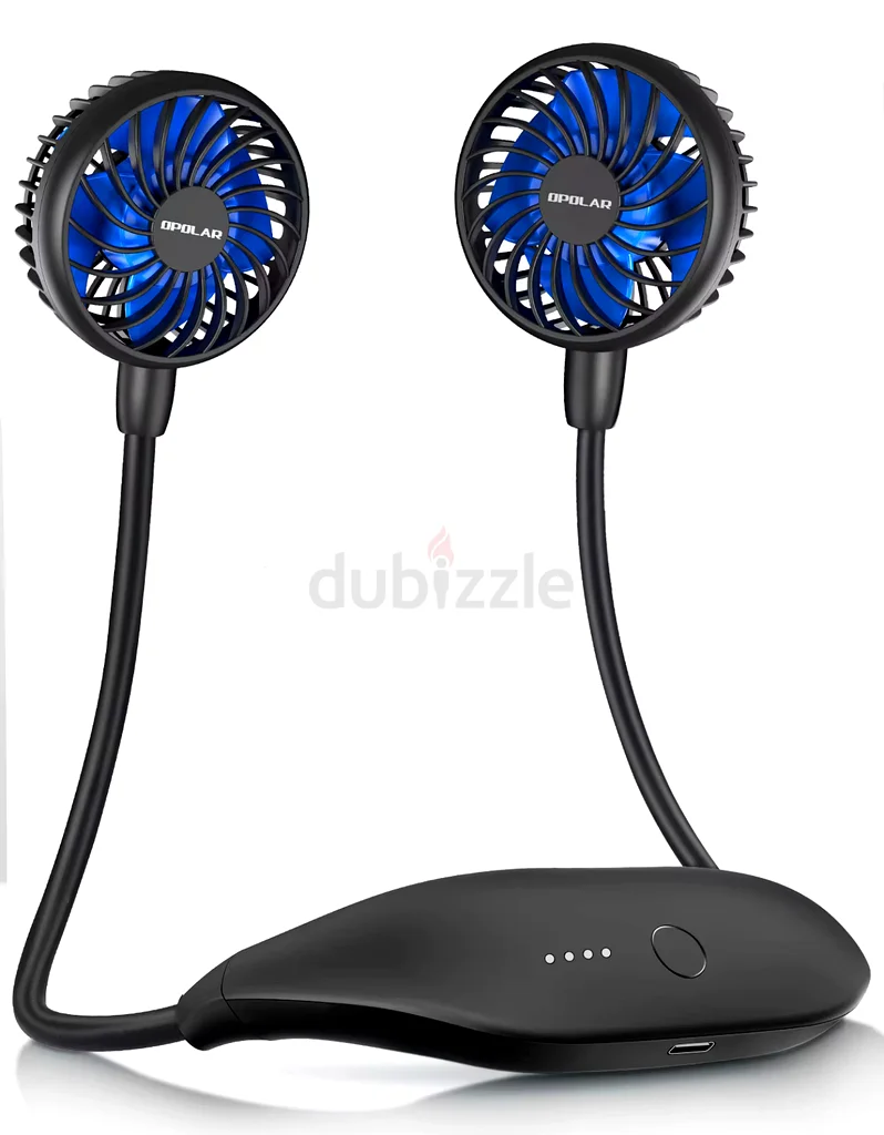 Stay Cool Anytime with This USB Neck Fan!632629399092511122