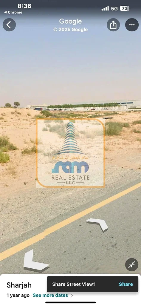 أرض صناعية في الشارقة، الصجاع، بعقد إيجار لمدة 99 عاماً لجميع الجنسيات، بمساحات تتراوح بين 13,000 و26,000 و50,000 قدم مربع، جميع المساحات متوفرة63185191063170114