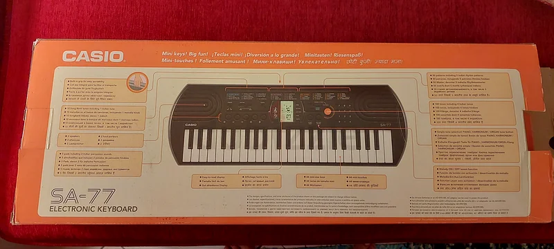 CASIO Electronic Keyboard model SA-7763207396697601111