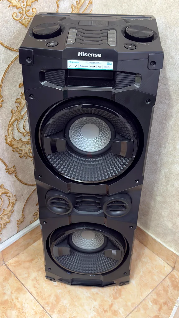 Hisense Party Speaker System - 400W Powerhouse for Your Gatherings!63261837684739111