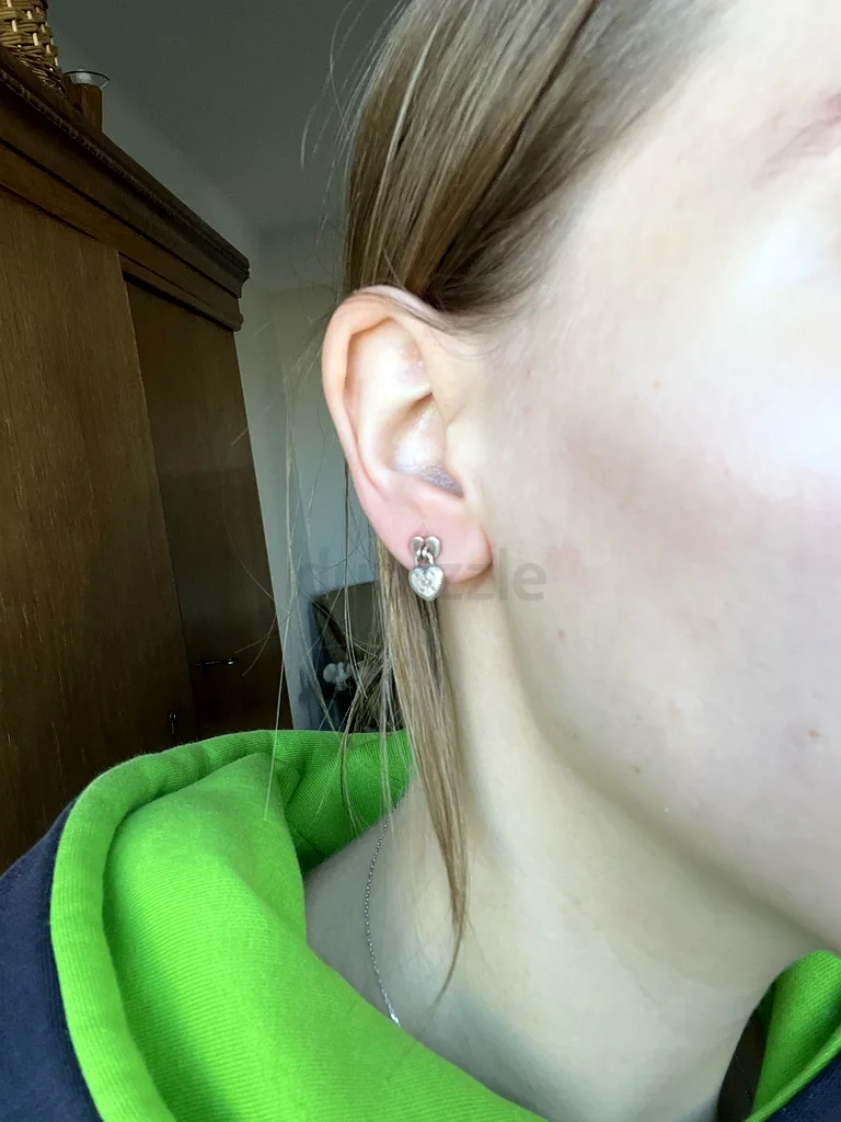 Pandora Silver Heart Earrings63232647303299113