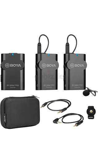 BY-WM4 PRO-K2 Dual-Channel Digital Wireless Microphone