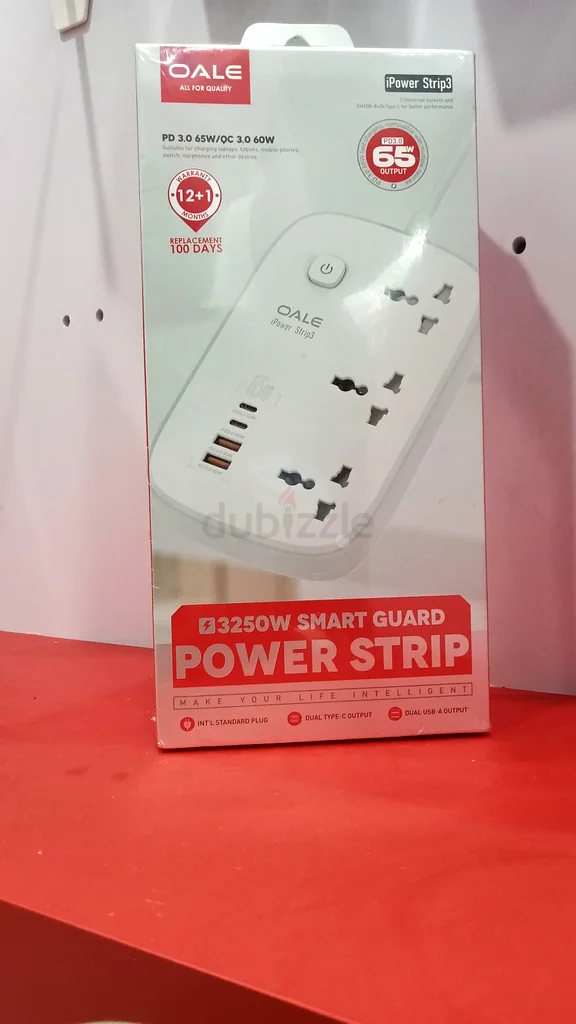 OALE iPower Strip3 Extension Cable with 7 Outlets63263526471683111