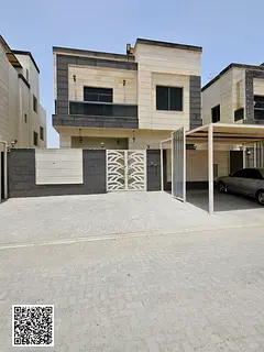 Villa for sale at Ajman Al Yasmeen  area , 5 Master Room , Majlis, Hall , Maid Room , Kitchen , Free