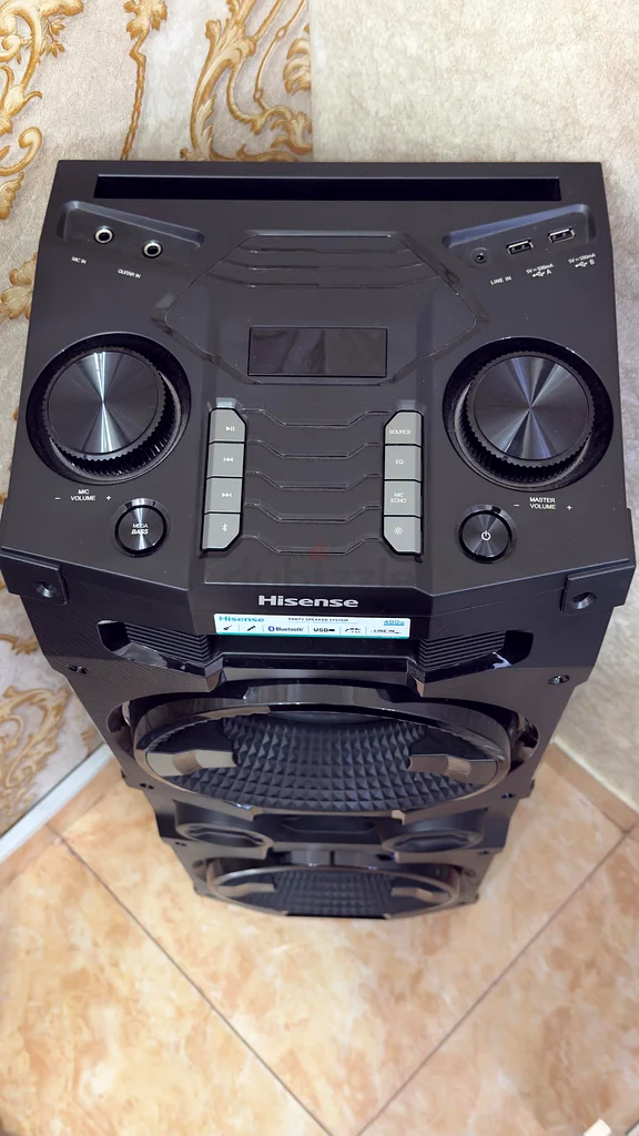 Hisense Party Speaker System - 400W Powerhouse for Your Gatherings!63261837684739113