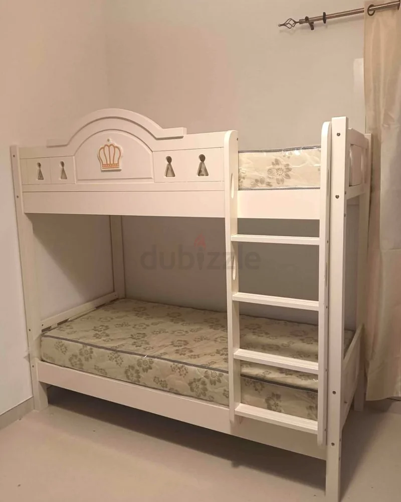 NEW SINGLE SOLID WOOD BUNKER BED WITH MATTRESS63220328673794111