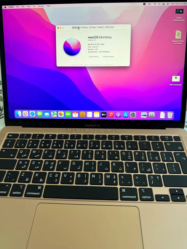MacBook Air (M1, 2020)63254994651266111