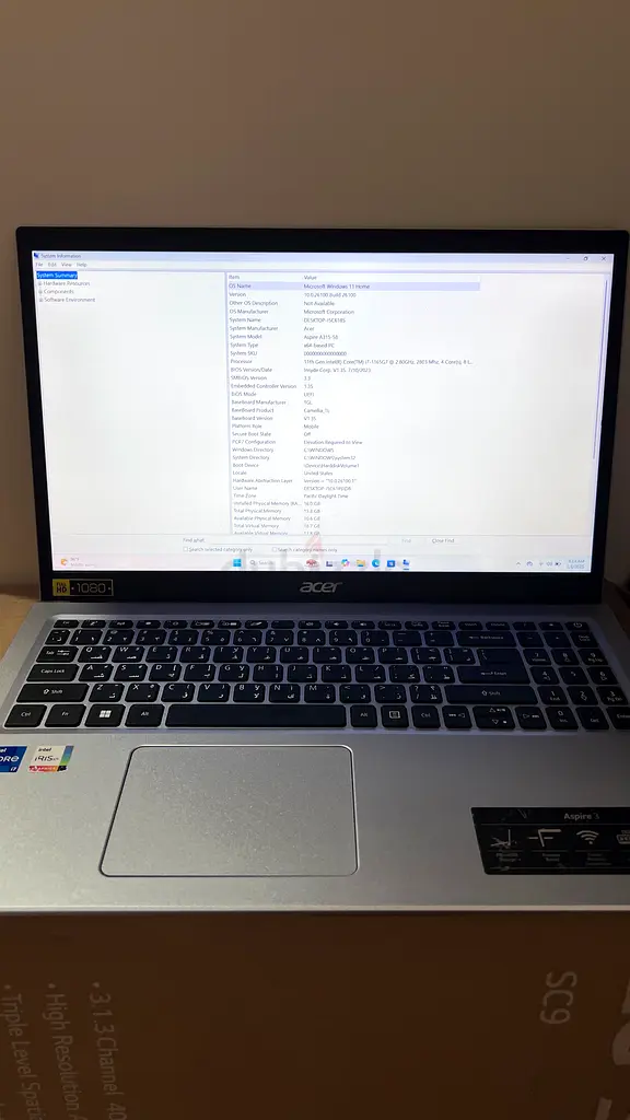 Acer Aspire 363255526796162110