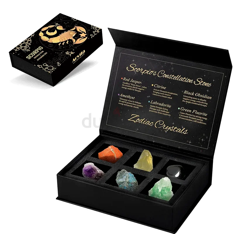 Scorpio Crystals Gift Set, Zodiac63225745364483111
