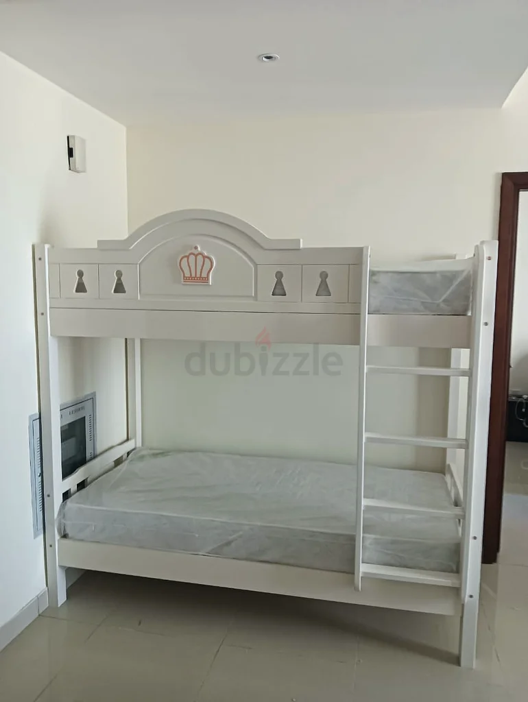 NEW SINGLE SOLID WOOD BUNKER BED WITH MATTRESS63220328673794113