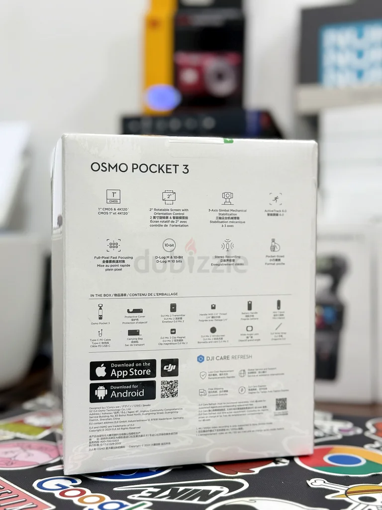 Dji Osmo Pocket 3 Creator Combo (New, Not Used)63234610180099111