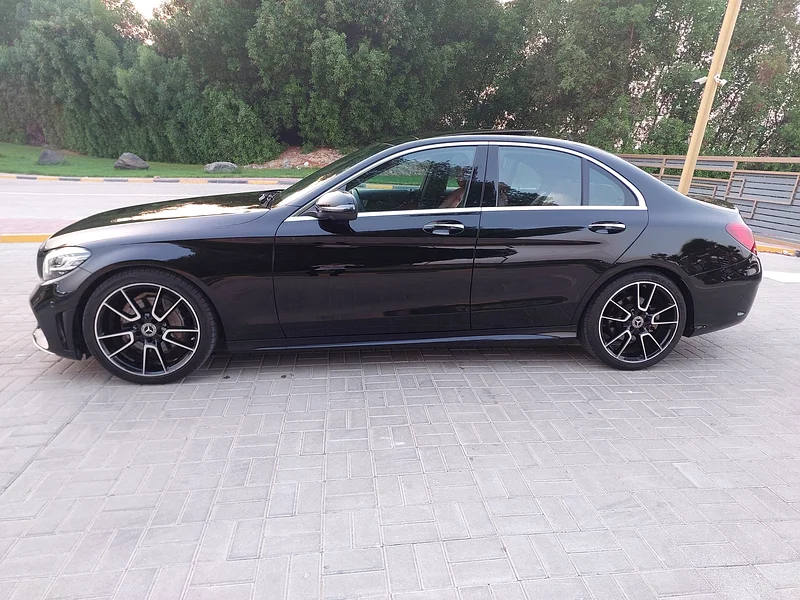 Mercedes C200 GCC Panorama top of range  مرسيدس خليجي كاملة بانوراما63145339910913111