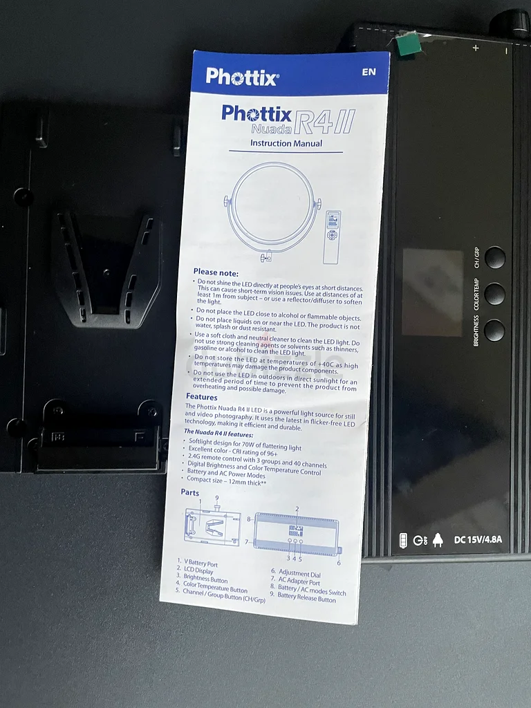 Phottix Rauda R4ll light for sale minimum price excellent condition63172677140225114
