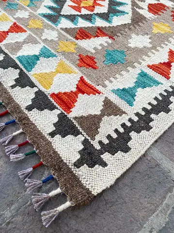 148 x 209 cm | new Handmade beautiful Turkmen Kilim Rug