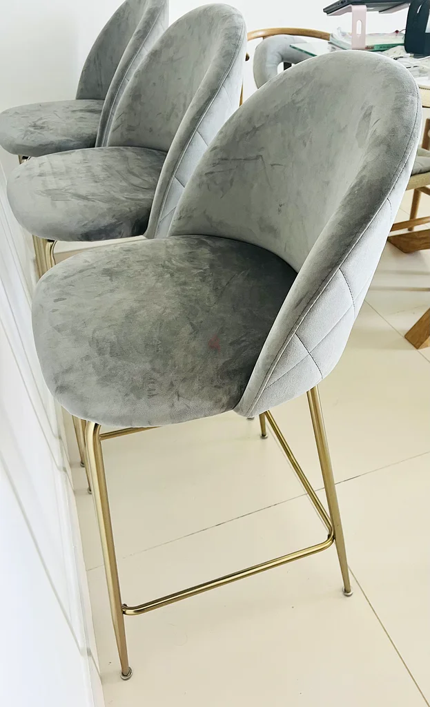 Stylish Grey Bar Stools - Set of 363216835727747112