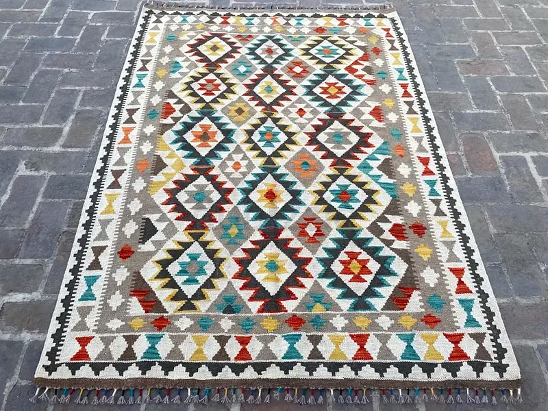 148 x 209 cm | new Handmade beautiful Turkmen Kilim Rug63209348173570111