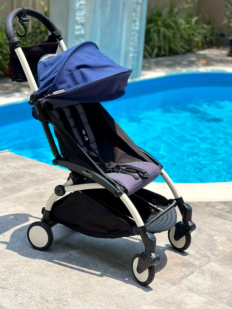 yoyo stroller (skip hop stroller organizer + yoyo rain cover)