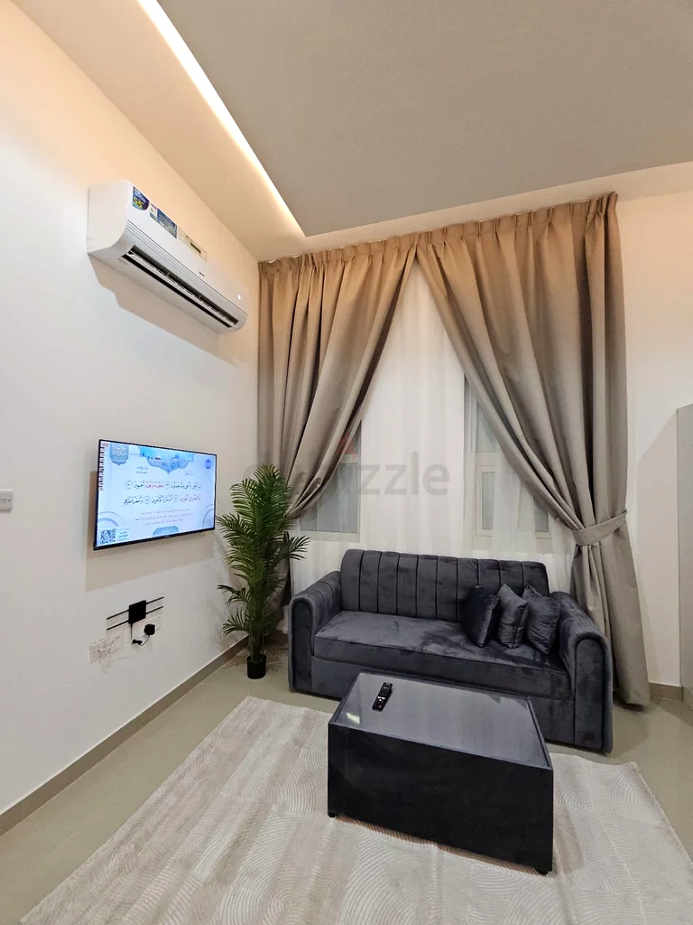 Furnished Studio in Al Muwaiji including water electric WiFi maintenance parking63143498508163114