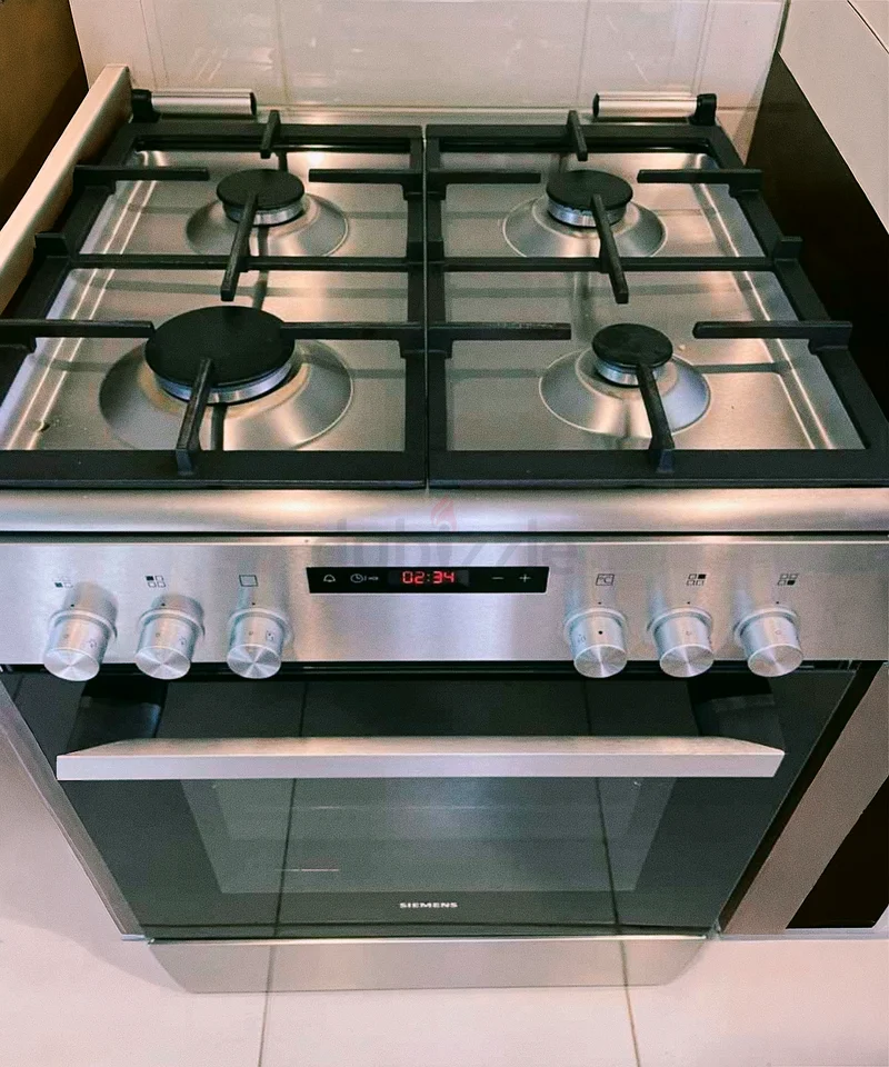 Siemens Top Gas Cooker 60 cm – Electric Oven, Modern Design63247752392451111