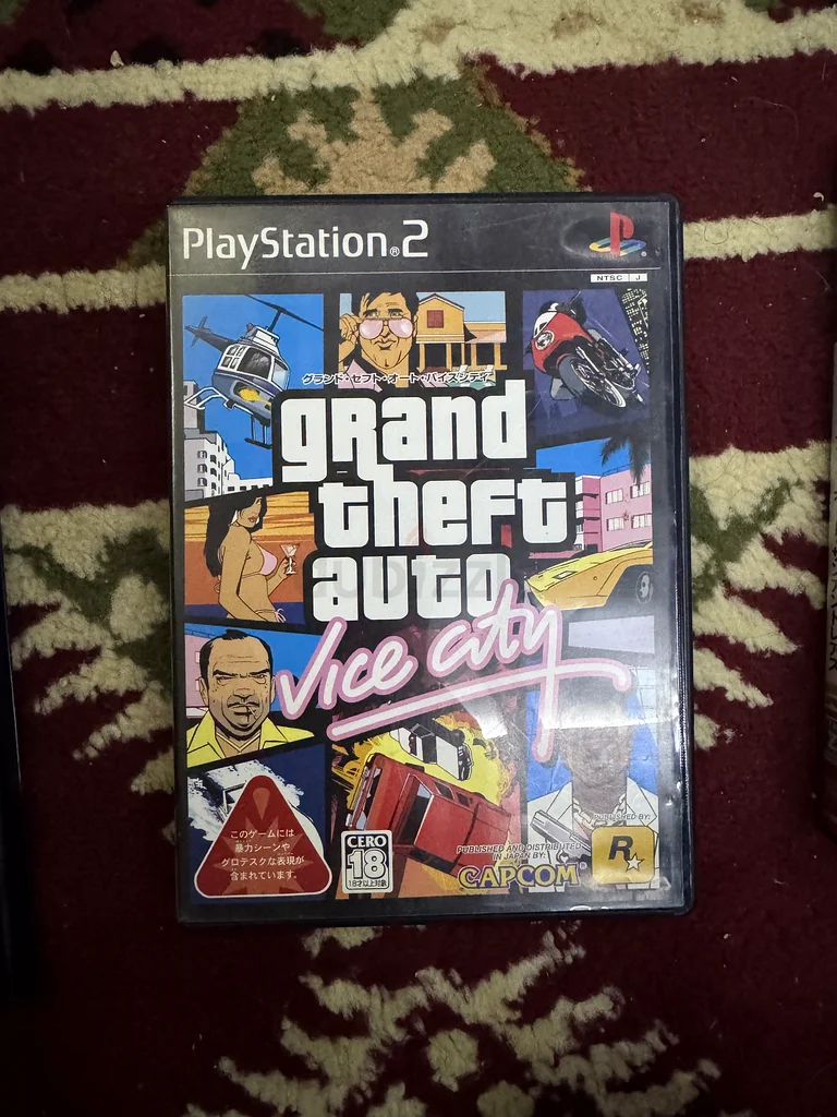 PS2 video games Japan, GTA63231197635587111