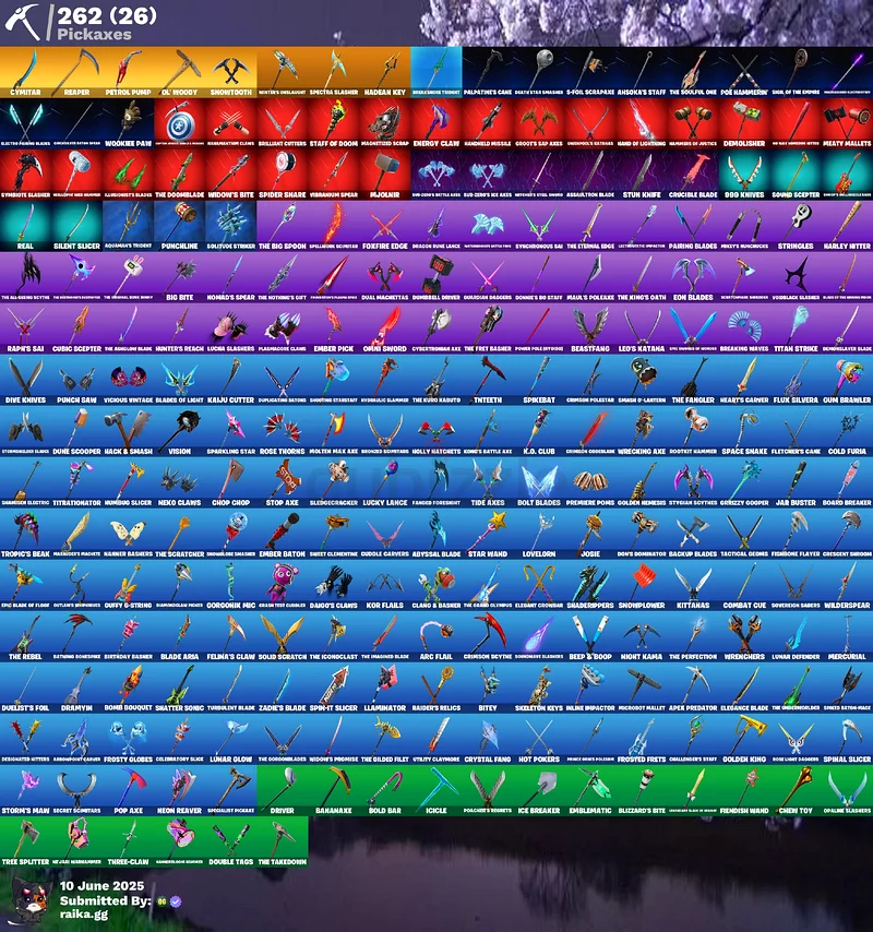Stacked fortnite account + PSN exclusives63228311394946114