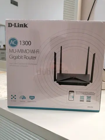High-Speed D-Link AC1300 MU-MIMO Wi-Fi Router for Seamless Connectivity