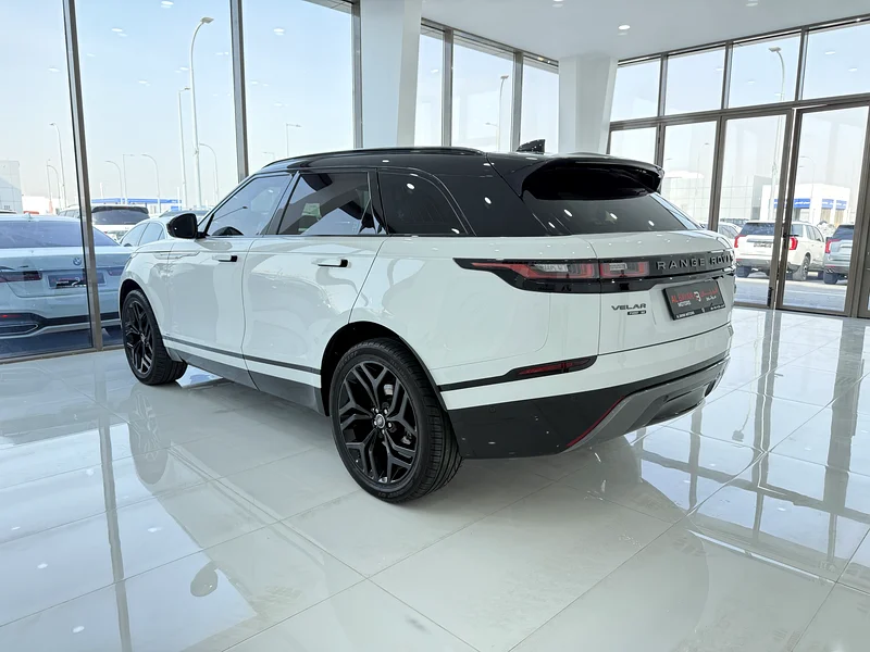 رينج روفر فيلار Range Rover Velar R Dynamic V4 اربع سلندر ابيض / بيج خليجي 201963159712118787113