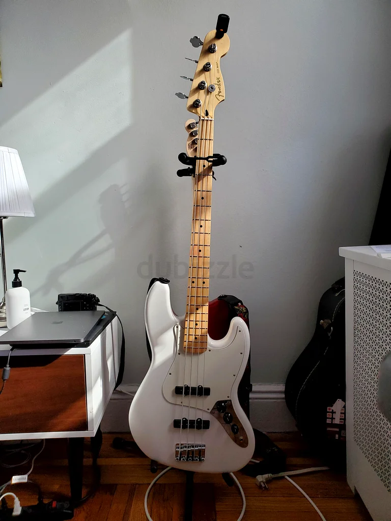 Fender Am Pro Jazz Bass - Polar White632293135376671115