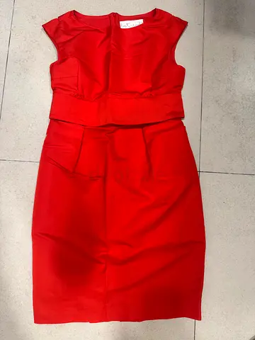 Red dress