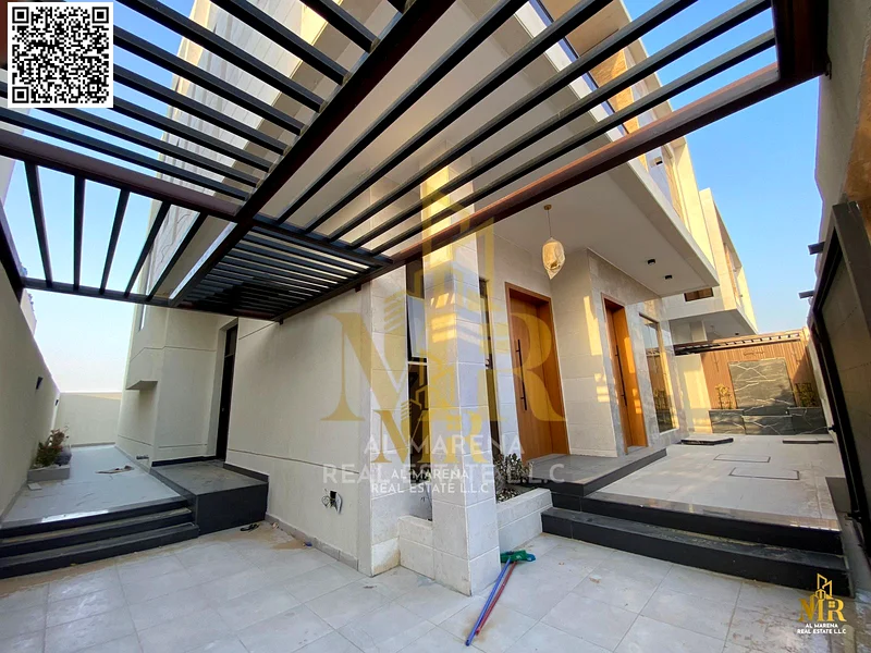 Own your dream villa and invest in a sophisticated style in a luxurious villa in Al Bahia, two floors and a roof, 7 bedrooms, at a price of 1,800,000,63883480336513111