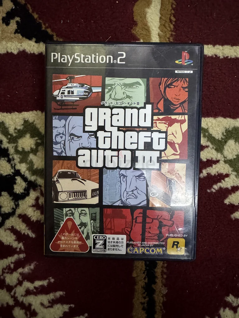 PS2 video games Japan, GTA63231197635587112