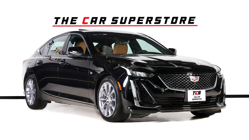 Cadillac CT5 350T-Premium Luxury-GCC-1 Owner- WarrantyService package with Al Ghandi63175261173122111
