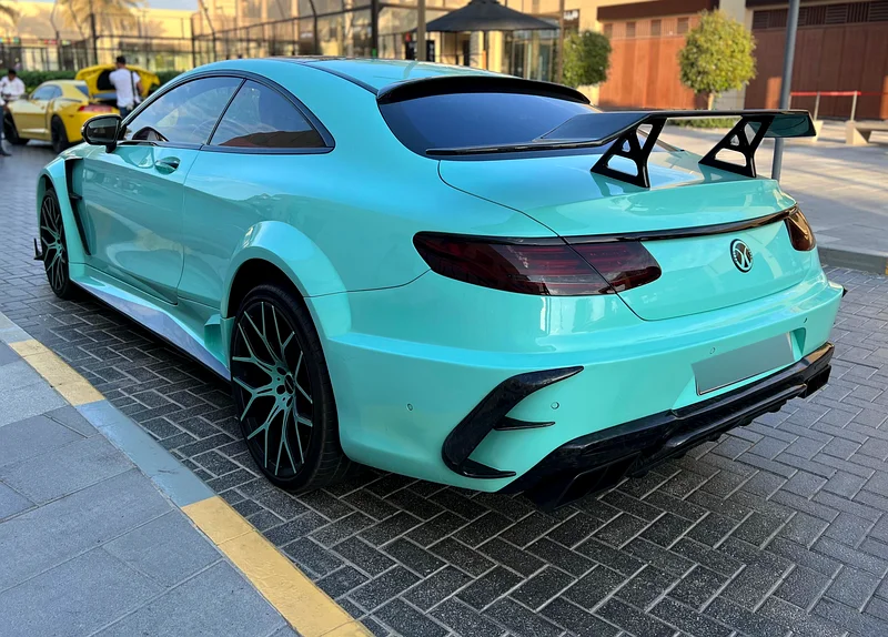 Mercedes S 63 coupe masonry kit limited edition 201663143490078210111