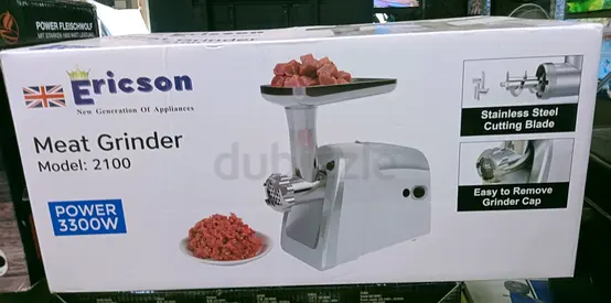 Ericson 3300W Meat Grinder - Perfect for Your Kitchen