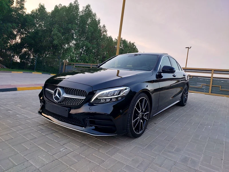 Mercedes C200 GCC Panorama top of range  مرسيدس خليجي كاملة بانوراما63145339910913112