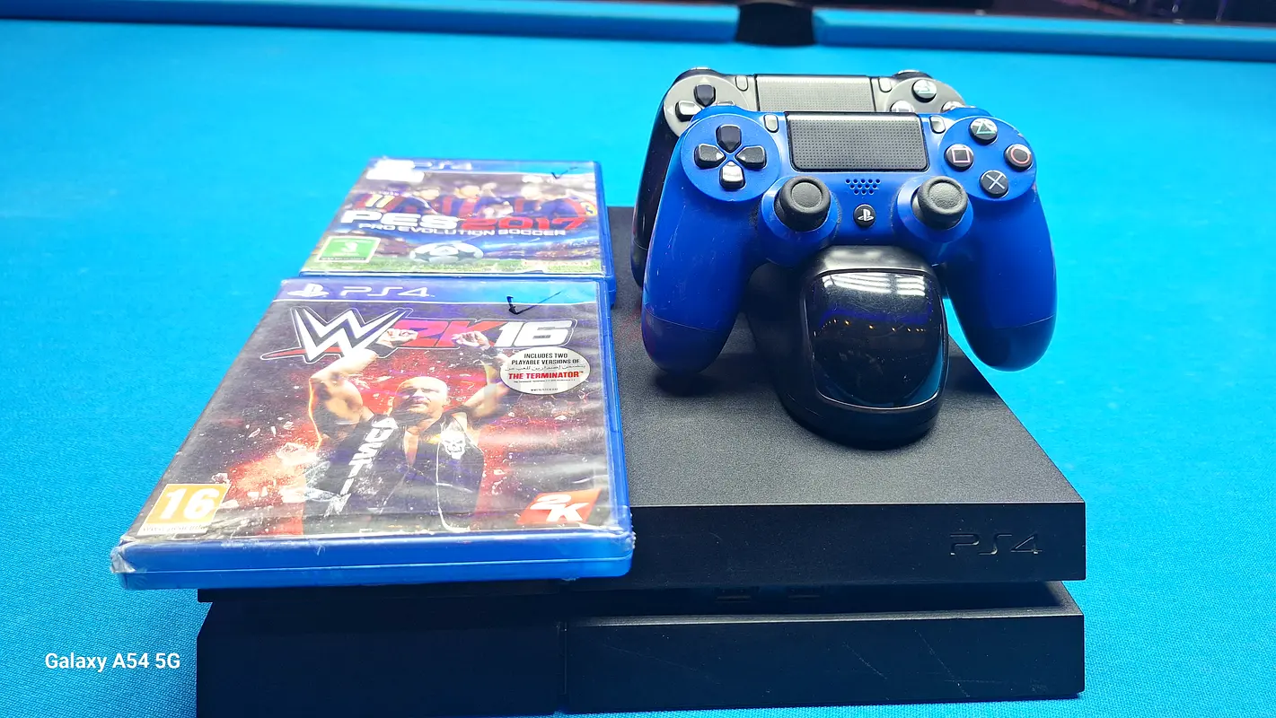 Sony PlayStation 4 Console with Games and Controller