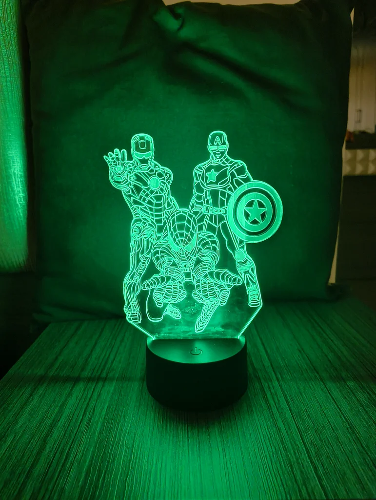 Avengers LED Night Light (Multi-color) for Kids63218808701698113