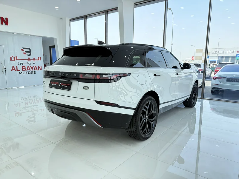 رينج روفر فيلار Range Rover Velar R Dynamic V4 اربع سلندر ابيض / بيج خليجي 201963159712118787112
