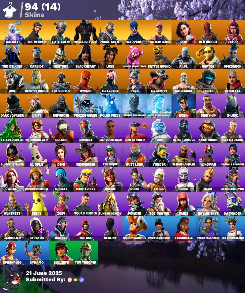 OG Exclusive Fortnite account + Galaxy + The reaper + Fresh emote632288349537311128