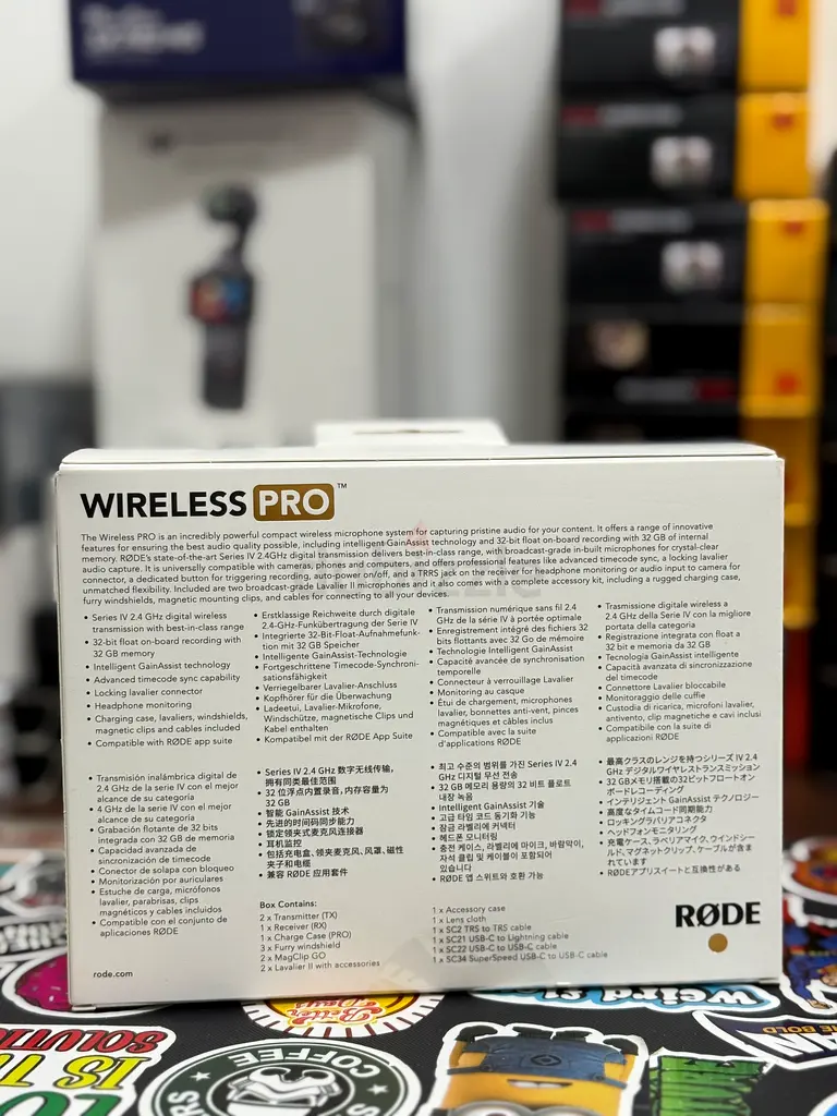 Rode Wireless Pro Microphone63236124587009114