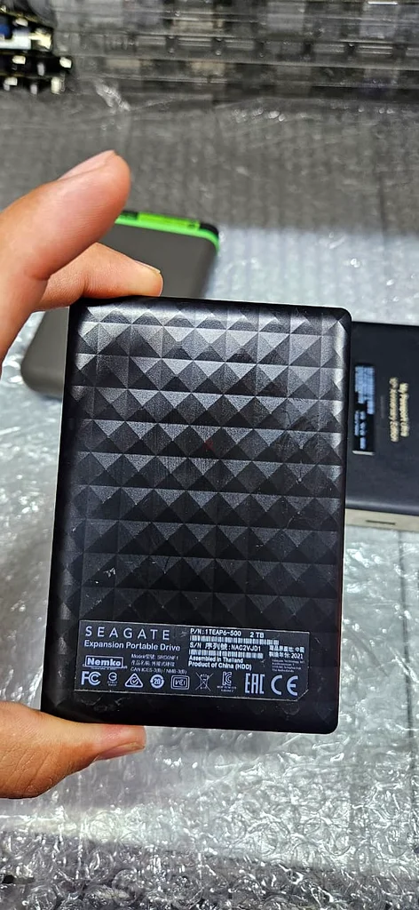 2TB EXTERNAL DRIVES AVAILBLE-PERFECT WORKING AND TESTED-WITH 3 MONTHS WARANTY-100% HEALTH63262931708161113